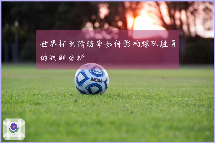 世界杯竞猜赔率如何影响球队胜负的判断分析