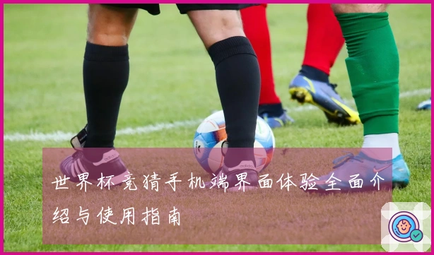 世界杯竞猜手机端界面体验全面介绍与使用指南