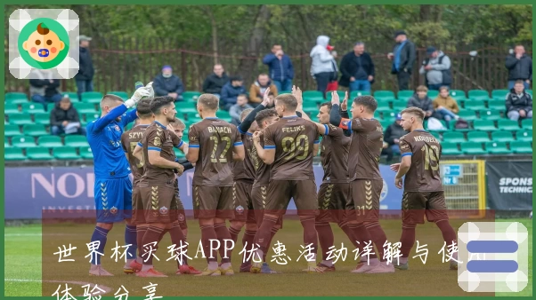 世界杯买球APP优惠活动详解与使用体验分享